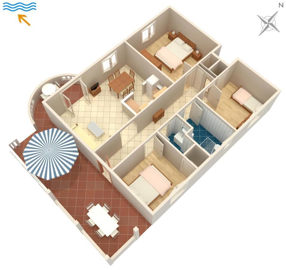 Apartments By The Sea Splitska, Brac - 2923 Postira Ngoại thất bức ảnh