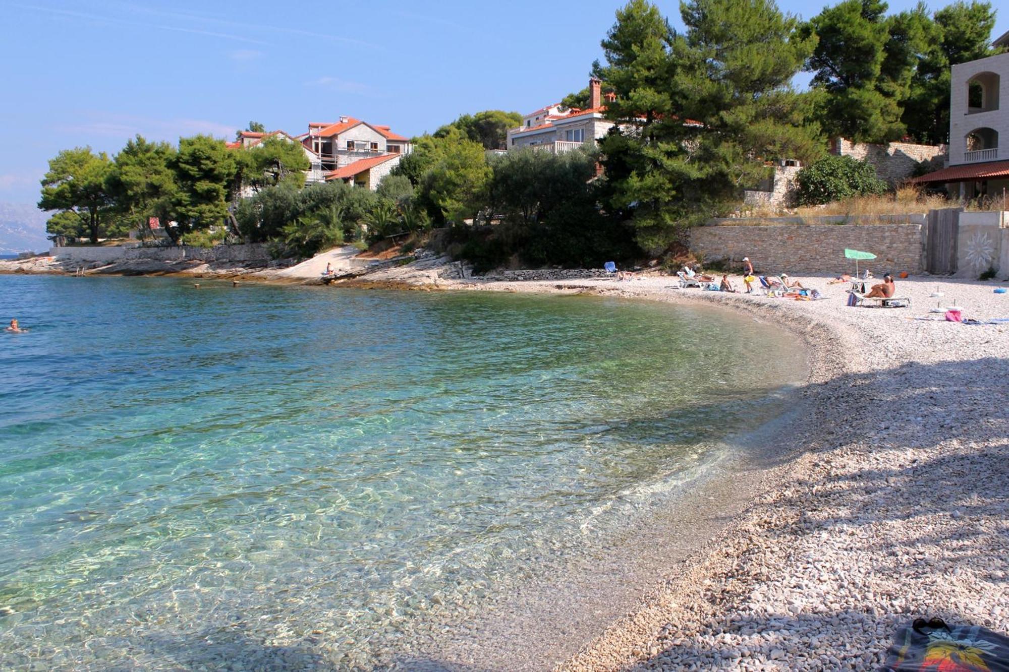 Apartments By The Sea Splitska, Brac - 2923 Postira Ngoại thất bức ảnh